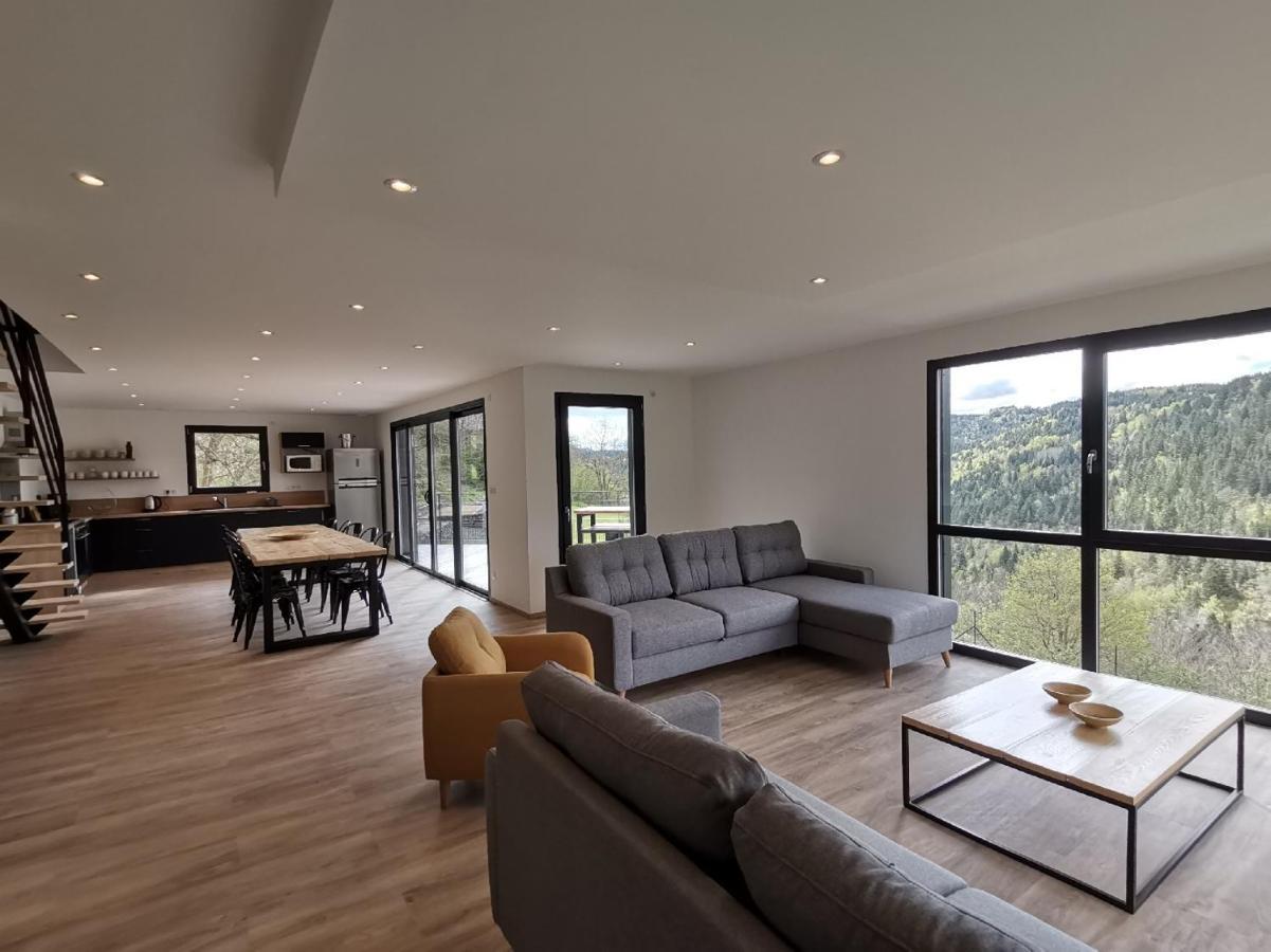 Maison D'Architecte En Pleine Nature Arlempdes Εξωτερικό φωτογραφία